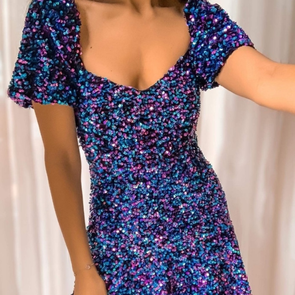 Zara Sequin dress